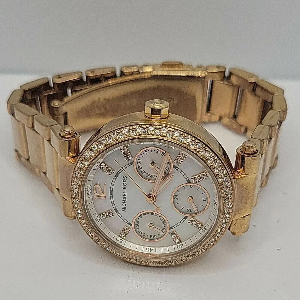 Michael Kors Parker MK5616 Women's StainlessSteel Analog Quartz Dial Watch BC823